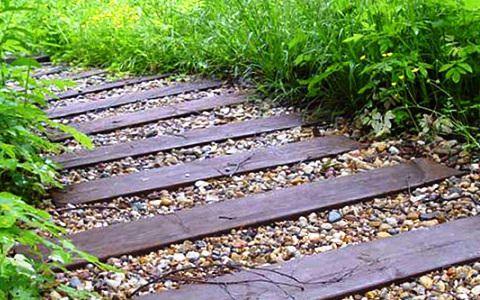 деревянные садовые дорожки деревянные садовые дорожки