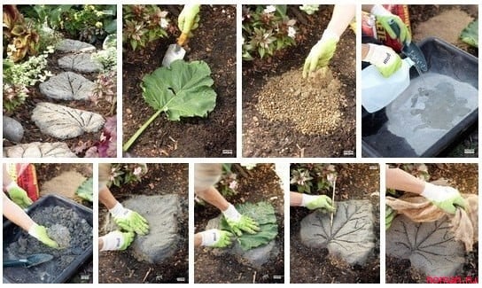 оригинальные садовые дорожки оригинальные садовые дорожки