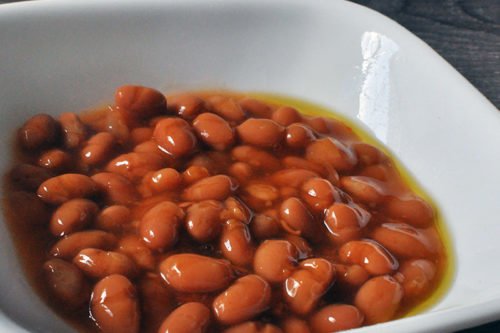 Фасоль как продукт питания