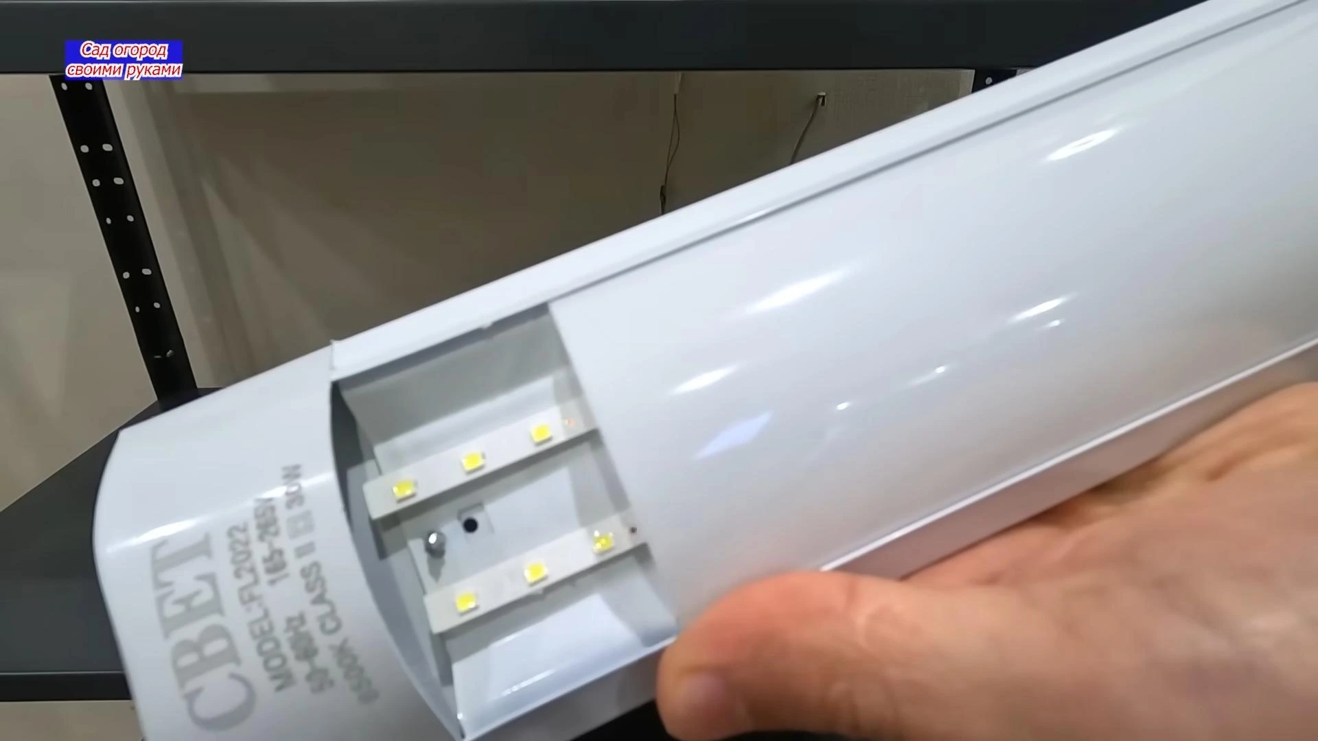 лампа для досвечивания рассады